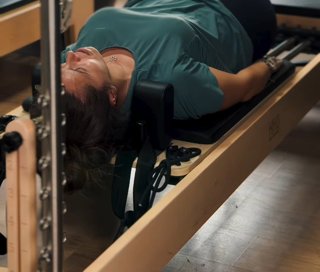 Aula de Pilates Reformer na Kiyo